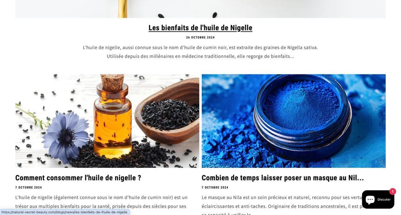 Sites e-commerce élaboré