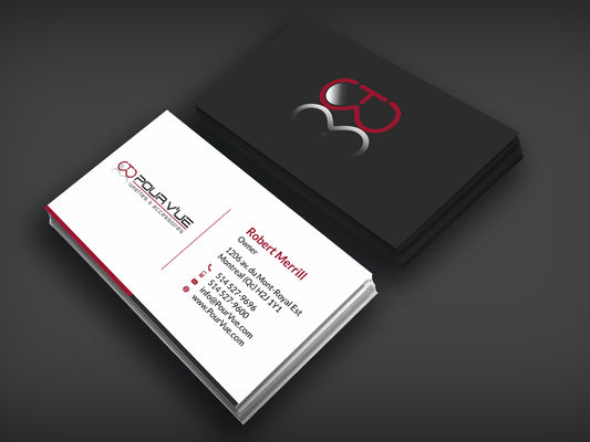 Cartes de visite personnalisées
