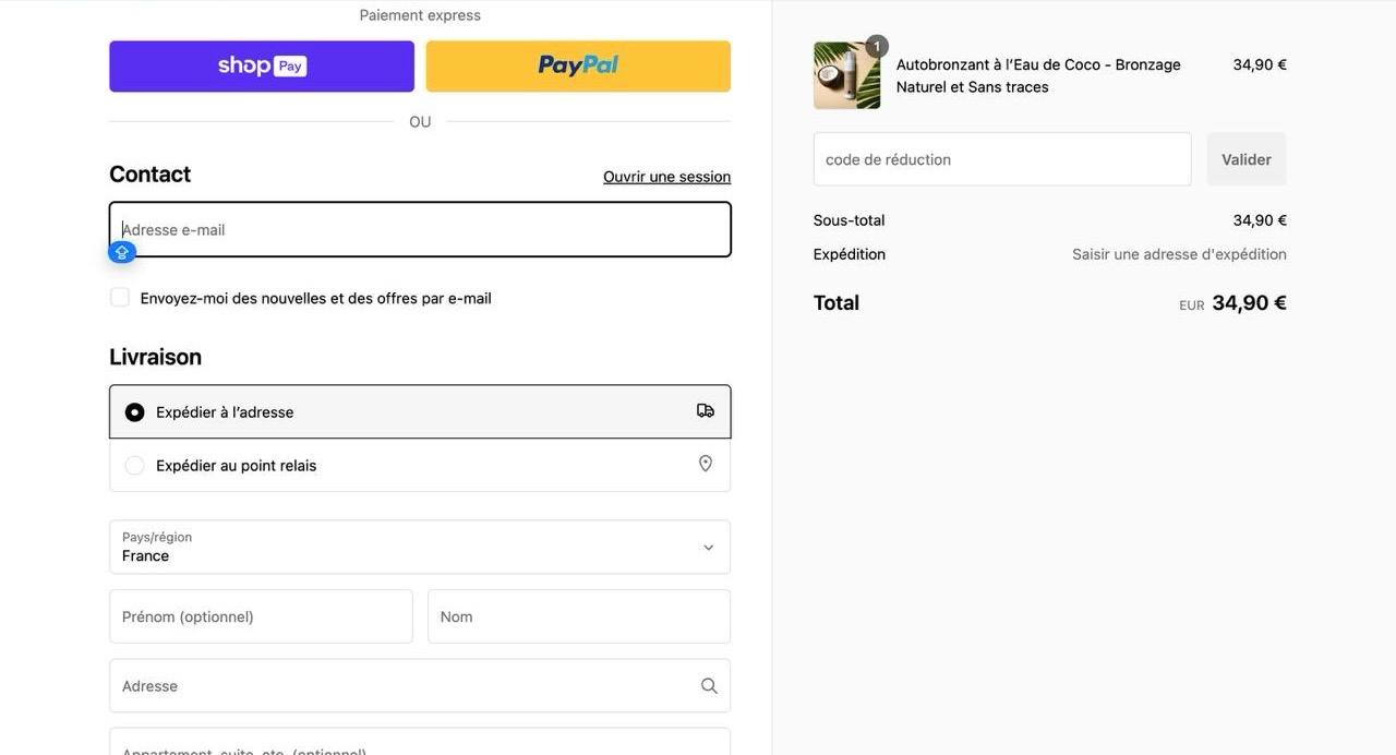 Sites e-commerce élaboré