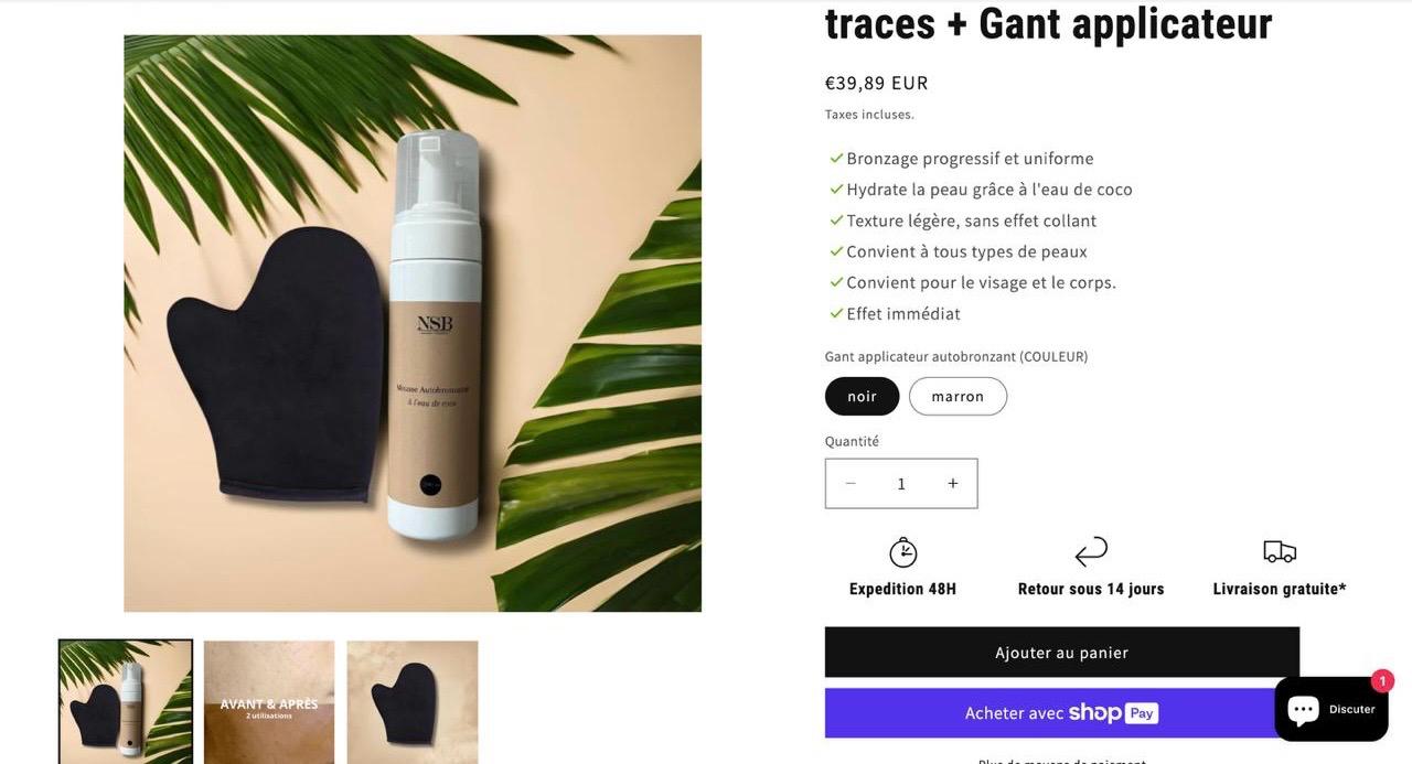 Sites e-commerce élaboré