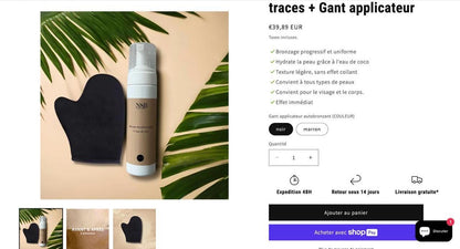 Sites e-commerce élaboré